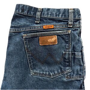 Wrangler FR 2112 Jeans 38x30 Relaxed Flame Resistant HRC2 NFPA Blue Workwear